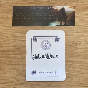 Resonance Crystal Legacy – Signed Book Plate