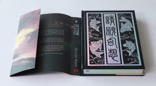 PETITION special edition hardcover with reversible dust jacket